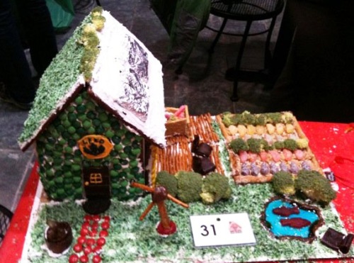 Sustainable Gingerbread House